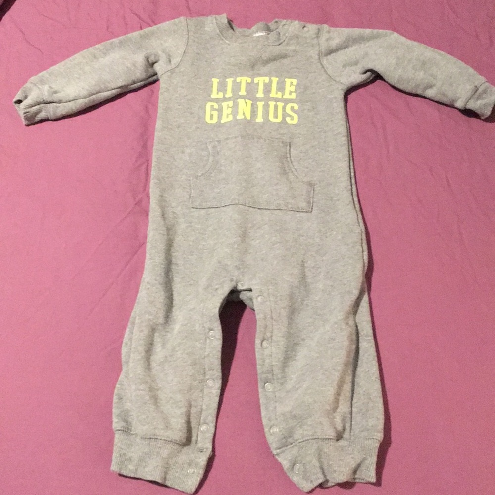 Like New Carters Little Genius One-Piece